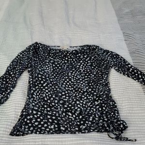 Womens Size XL Micheal Kors 3/4 Sleeve Shirt